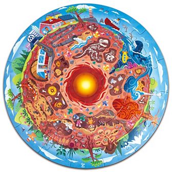 Hape: Underground World 36 pc Puzzle