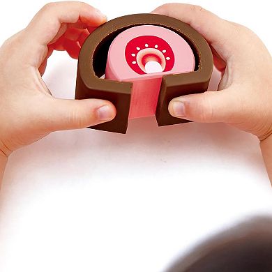 Hape: Strawberry Dessert Set - Pink Cute Food Baking Pretend Playset