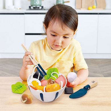 Hape: Slurp-Slurp Udon Set 11-pc. Wooden Food Kitchen Pretend Playset