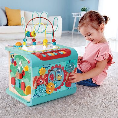 Hape: Explore & Learn Magic Cube 5 Unique Play Modes & Themes Musical Learning Activity Toy