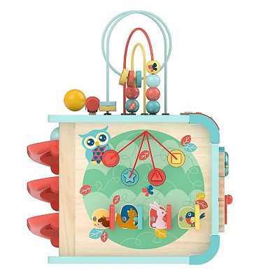 Hape: Explore & Learn Magic Cube 5 Unique Play Modes & Themes Musical Learning Activity Toy
