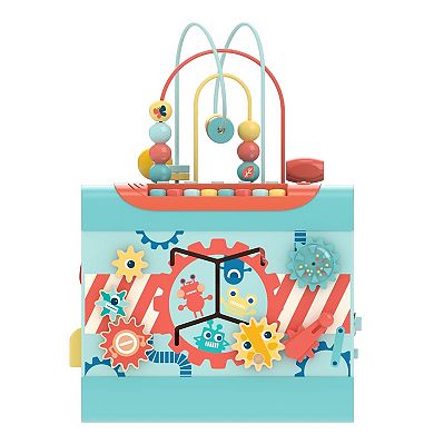 Hape: Explore & Learn Magic Cube 5 Unique Play Modes & Themes Musical Learning Activity Toy