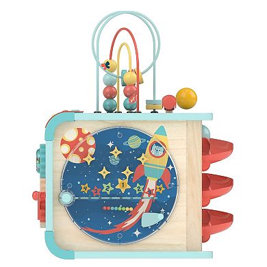 Hape: Explore & Learn Magic Cube 5 Unique Play Modes & Themes Musical Learning Activity Toy