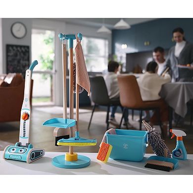 Hape: Clean Up Broom Set 6-pc. Wooden Cleaning Toy Playset