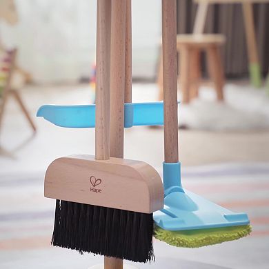 Hape: Clean Up Broom Set 6-pc. Wooden Cleaning Toy Playset