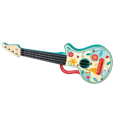 Hape: 4-In-1 Ukulele 4-pc. Wooden Instrument Playset