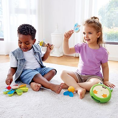 Hape: Nature Band Rhythm Kit 5-pc. Music Instrument Toy Set