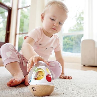Hape: Wobble Wonder Stacker Nesting Chicken & Egg Shell Toy
