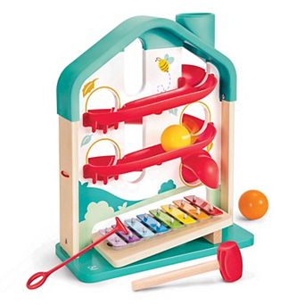 Hape: Melody Mansion Ball Run Colorful Wooden Toy