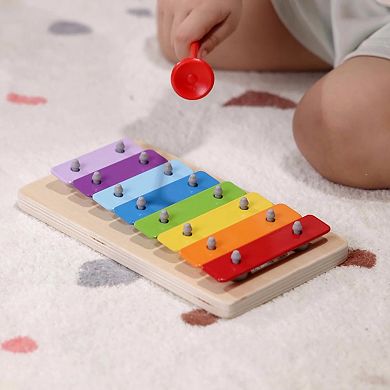Hape: Melody Mansion Ball Run Colorful Wooden Toy