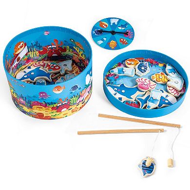 Hape: Save the Seas - 2-In-1 Magnetic Fishing Game
