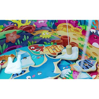 Hape: Save the Seas - 2-In-1 Magnetic Fishing Game