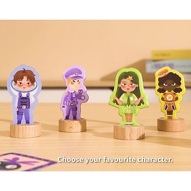 Hape: Planetary Pursuit Chasing Board Game