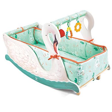 Hape: 2-in-1 Baby Gym and Rocking Swan Chair