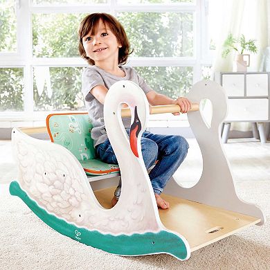 Hape: 2-in-1 Baby Gym and Rocking Swan Chair