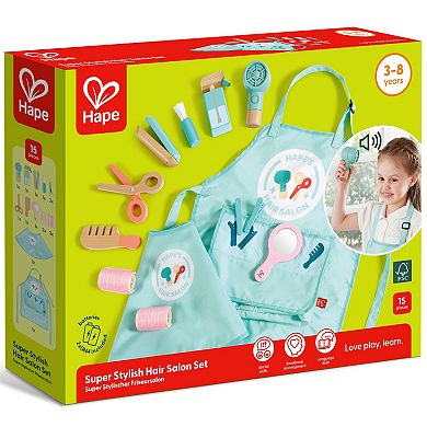 Hape: Super Stylish 15-pc. Hair Salon Set
