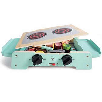 Hape: Sizzling Griddle & Grill BBQ Wooden Food Playset