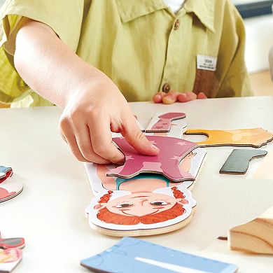 Hape: Dress-Up 68-pc. Magnetic Puzzle