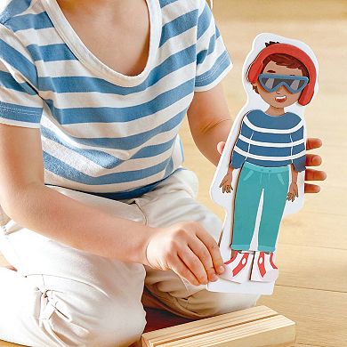 Hape: Dress-Up 68-pc. Magnetic Puzzle