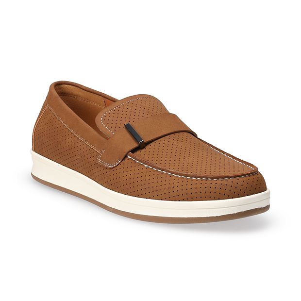 Surgeon Men\'s Brown Quilted Leather Slip-On Loafers SAS Men main image 4