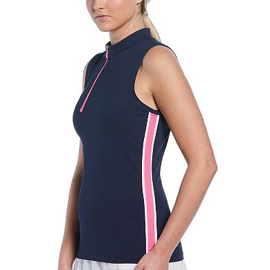 Women's Grand Slam Rib Sleeveless Golf Top