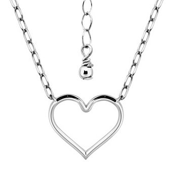 Aleure Precioso Open Heart Necklace