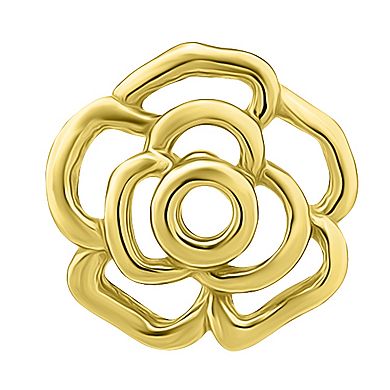 Aleure Precioso Rose Stud Earrings