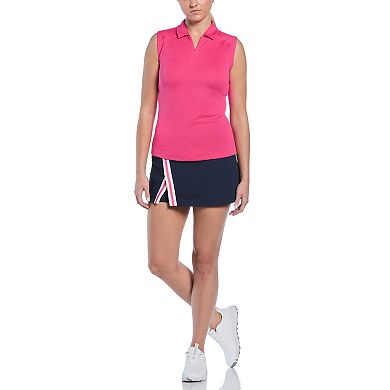 Women's Grand Slam Color Block Ribbed Skort
