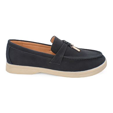 Yoki Carol-10 Women's Loafers with Buckle