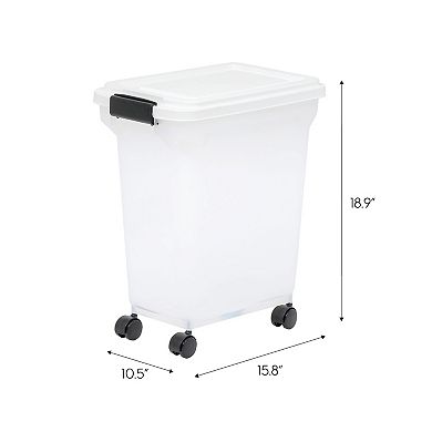 IRIS 28-Qt. Airtight Pet Food Container