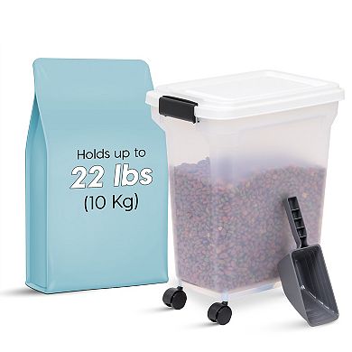 IRIS 28-Qt. Airtight Pet Food Container
