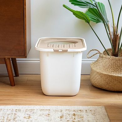 Iris Top Entry Cat Litter Box with Scoop