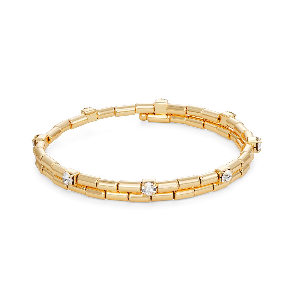 Nine West Coil Beaded Bracelet