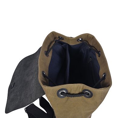 Explorer Elegance Leather Backpack