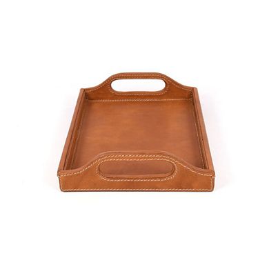 Ombra Leather Serving Tray