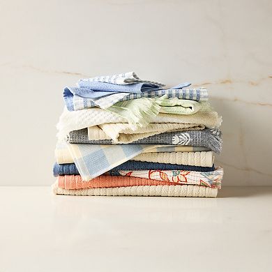 Mingle & Co. Printed Waffle Terry Kitchen Towel 2-Pack