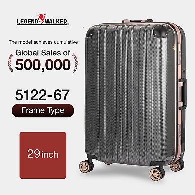 Legend Walker 5122 Hardside Zipper Luggage