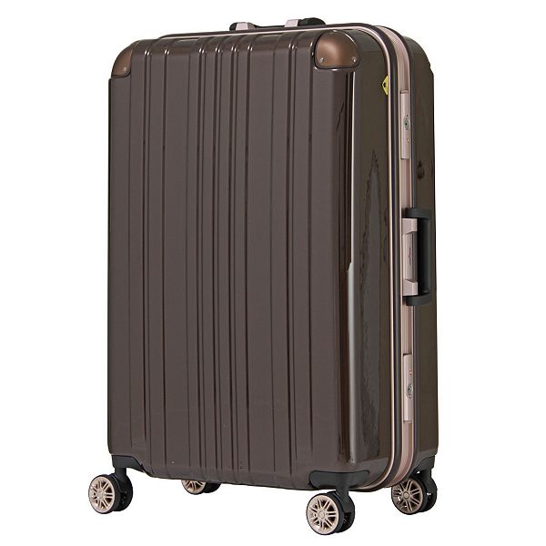 Legend Walker 5122 Hardside Zipper Luggage - Mocha (21 CARRYON)