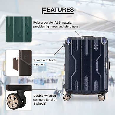 Legend Walker Spatha Hardside Expandable Spinner Luggage