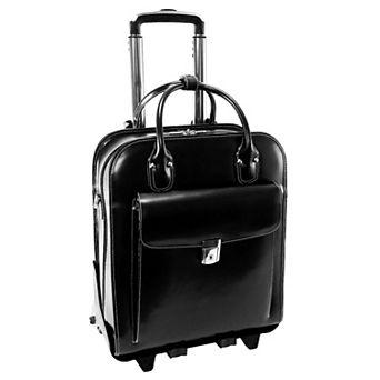 McKlein La Grange 15.4 in Detachable-Wheel Laptop Briefcase
