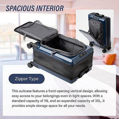 Legend Walker Fit Hardside Front-open Compact Expansion Spinner