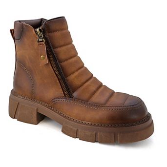 Yoki Ambrea Women's Quilted Riding Booties