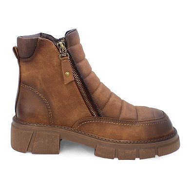 Yoki Ambrea Women's Quilted Riding Booties