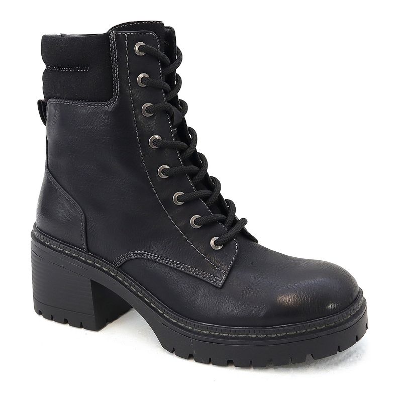 Yoki Jolene Western Lug Sole Women's Boots,