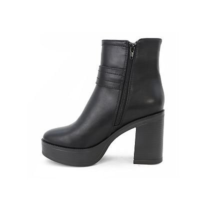 Y’s lady’s short boots black 25〜25,5cm Y's: Black Short Padded Boots | SSENSE