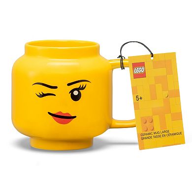 LEGO: Winking Girl Large 17.9-oz. Ceramic Mug