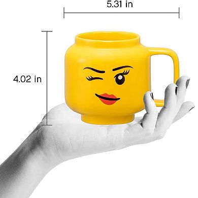 LEGO: Winking Girl Large 17.9-oz. Ceramic Mug