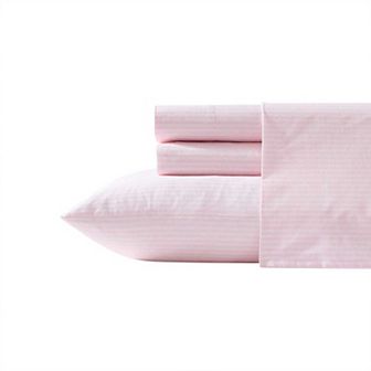 Laura Ashley Cotton Percale Sheet Set with Pillowcases