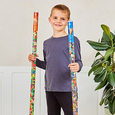 Plus-Plus Super Tube: 500-Piece Neon