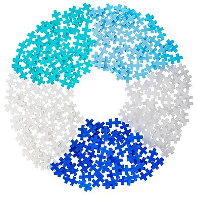 Plus-Plus Open Play Tube: 240-Piece Glitter Frost Mix
